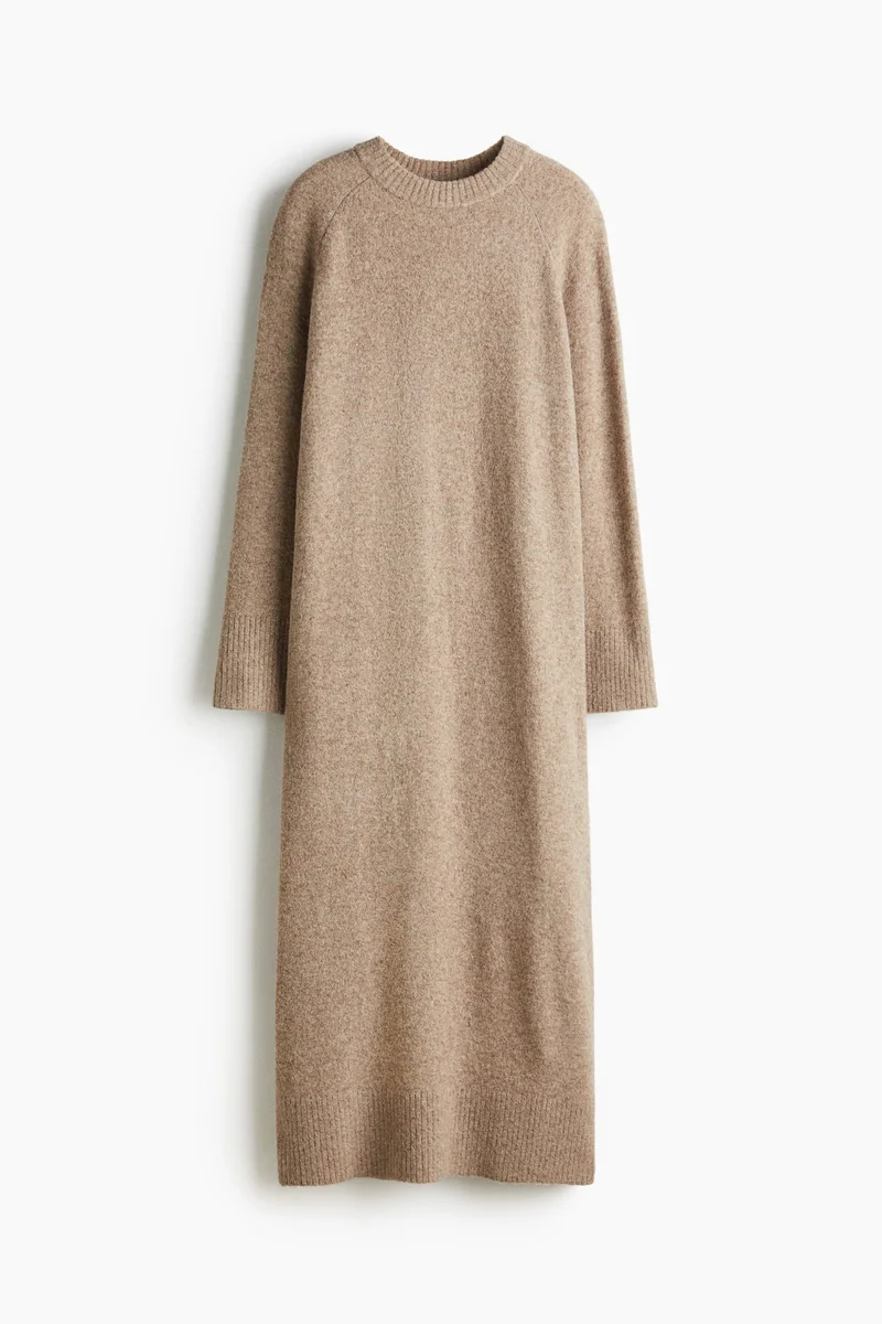 H&M Knitted maxi dress