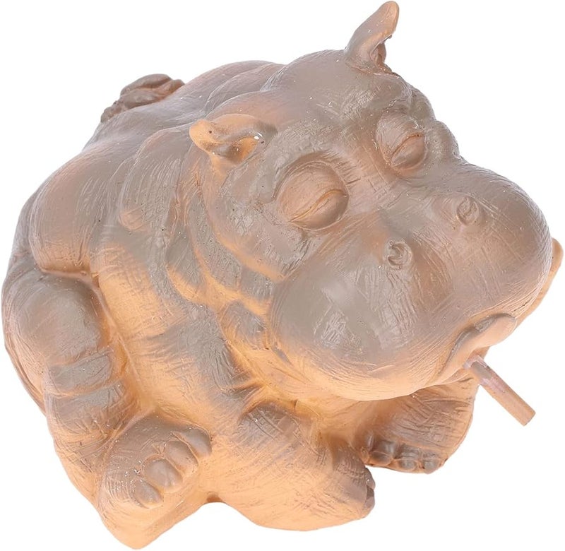 Resin Hippo Fountain Spitter For Garden Pond Indoor Outdoor Decoration - Image 3