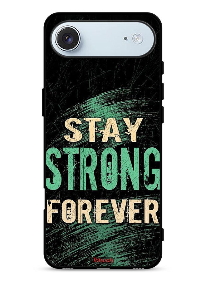 Tolwak Apple iPhone Air Protective Case Cover Stay Strong Forever - Image 1