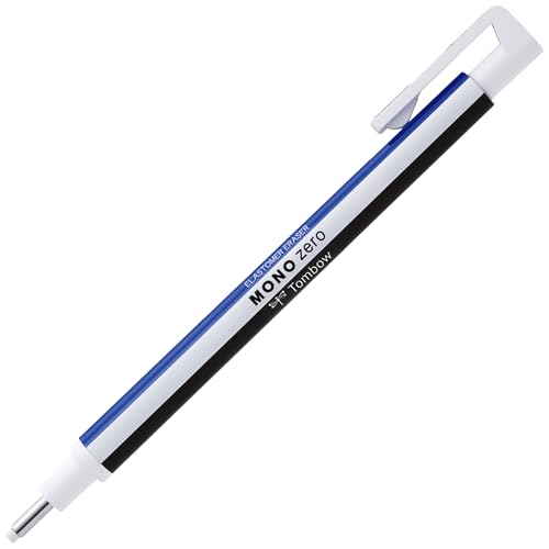 Tombow : Mono Zero Eraser Pen : Round Tip : White Barrel - Image 1