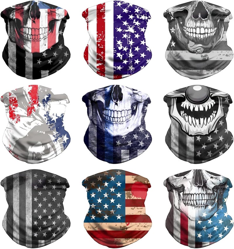 VCZUIUC Multi-purpose fine material mens Color Balaclavas Season change compatible build - Image 1