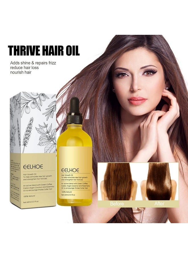 Deuiosna Veganic Rosemary Hair Growth Oil for Dry, Damaged & Thin Hair, Nourishing Unisex Formula (3 x 60ml)  - Image 3