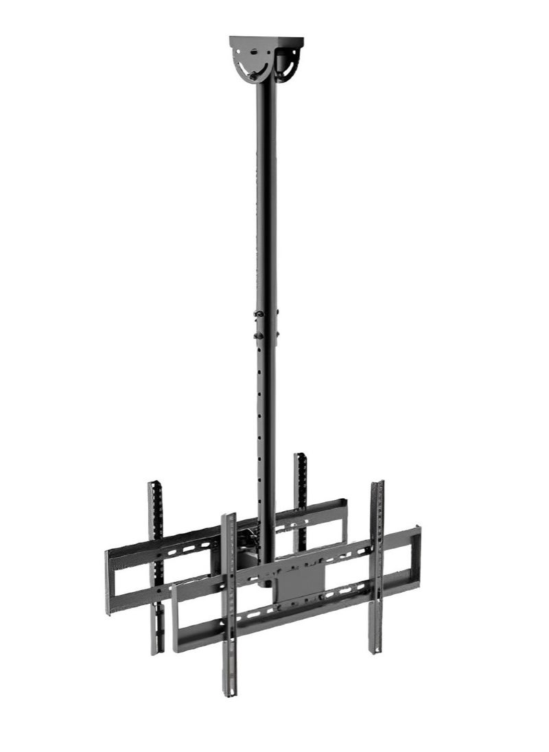 fujistar - FS-909 Heavy Duty Ceiling TV Mount for 32"-75" Screens, Enhanced Stability with Tilt and Swivel Adjustability for Optimal Viewing Experience - Image 1