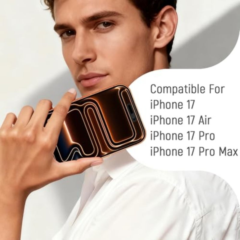 Front Camera Privacy Cover for iPhone 17 Series: Slim Sliding Webcam Shield in Black, Non-Blocking Design for Face ID Sensors 2 Pack - Image 5