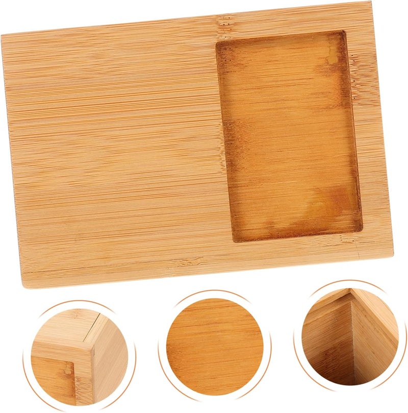 Totority Pet Cinerary Casket for Dogs and Cats Small Sturdy Ash Container Bamboo Urn for Pet Ashes - Image 3