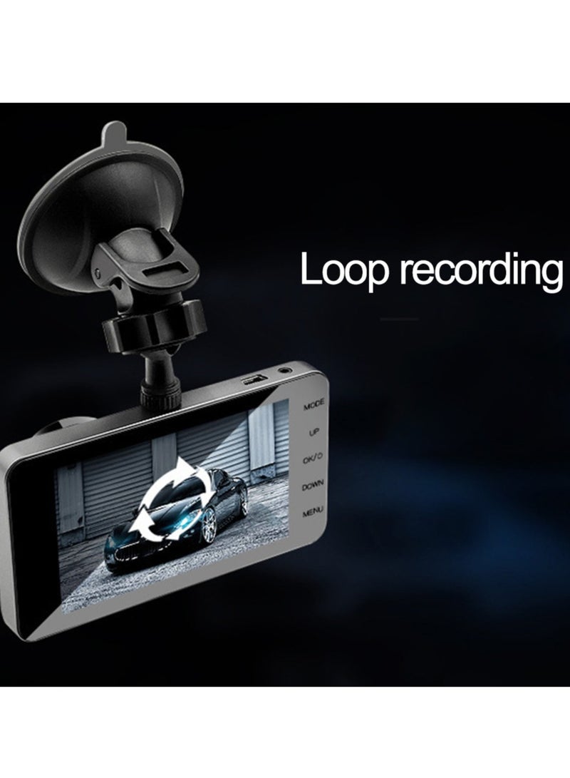 Generic 4 Inch HD 1080P DVR Dash Camera Touch Screen Driving Recorder Support Night Vision Loop Recording - Image 5