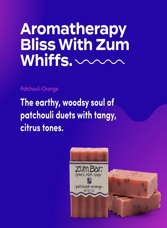 Indigo Wild Zum Goat's Milk Soap Bar - Bar Soap for Hands & Body Made with Essential Oils - 3 oz - Patchouli-Orange (6 Pack) - Image 3