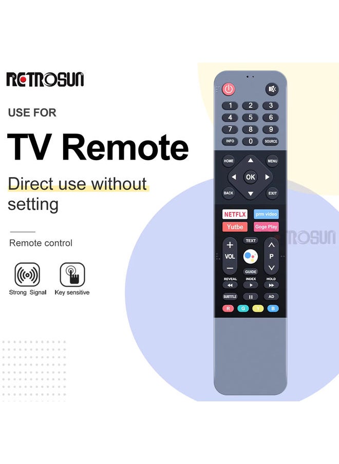 OMETTER - New Voice Remote Control for SINGER Motorola Android TV - Image 1