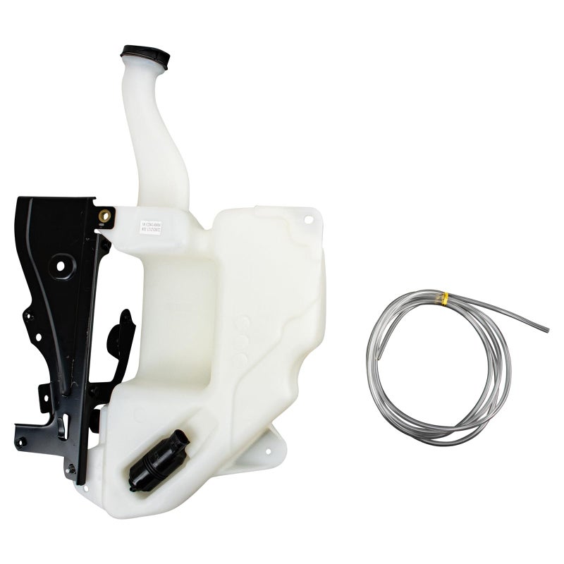 TRQ Windshield Washer Reservoir Compatible with 19972003 Chevrolet Malibu 19992004 Oldsmobile Alero 19971999 Cutlass 19992005 Pontiac Grand Am GM1288141