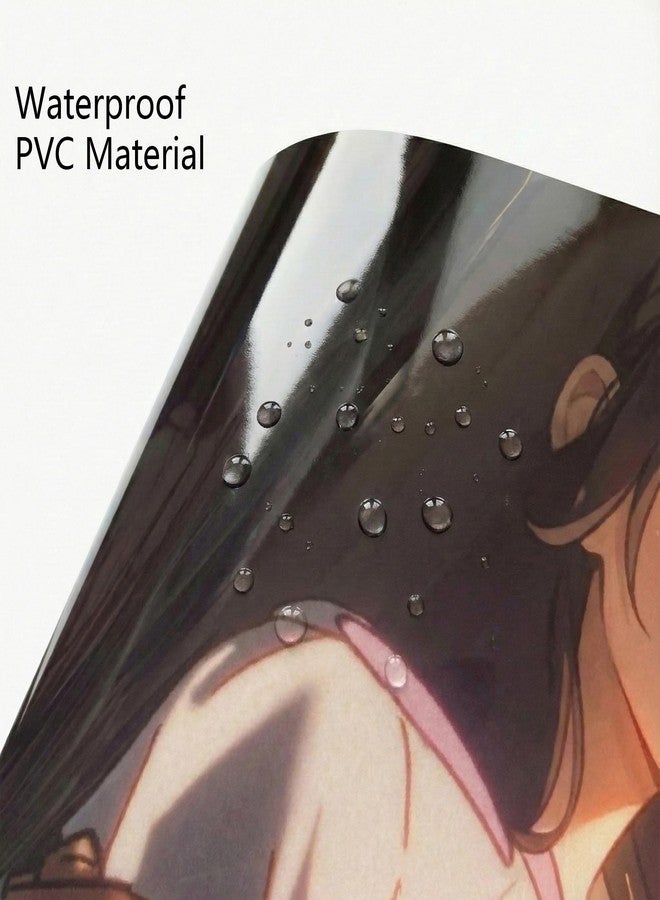 YJacuing ملصق حائط من مادة PVC لسلسلة YJacuing Alien Stage Karmic Angel، منتج أنمي مرخص رسميًا من ALNST، مقاس 22.4 بوصة × 12.6 بوصة، إصدار محدود (جميع الأعضاء) - Image 2