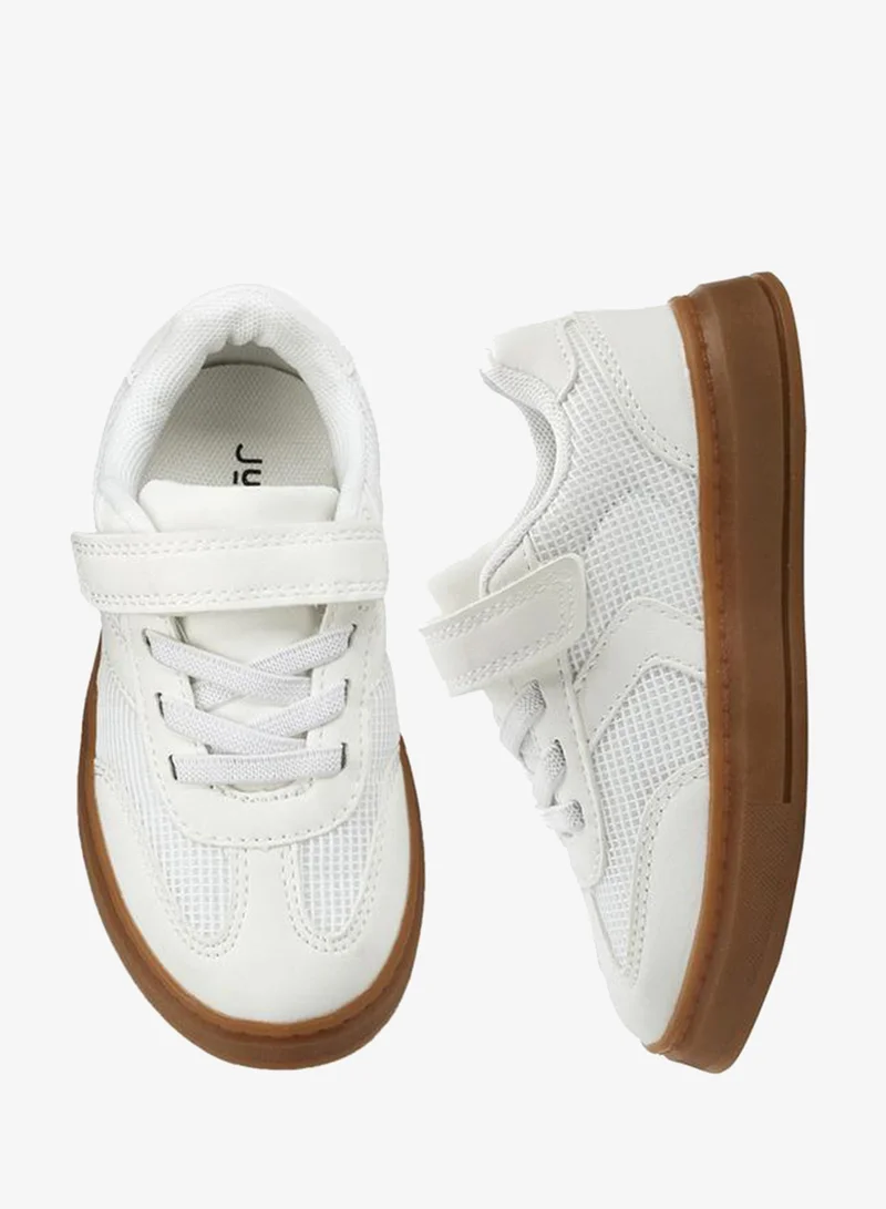 JUNIORS Girls Hook & Loop Ankle Sneakers