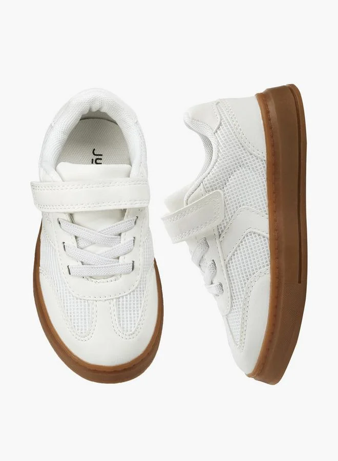 JUNIORS Girls Hook & Loop Ankle Sneakers