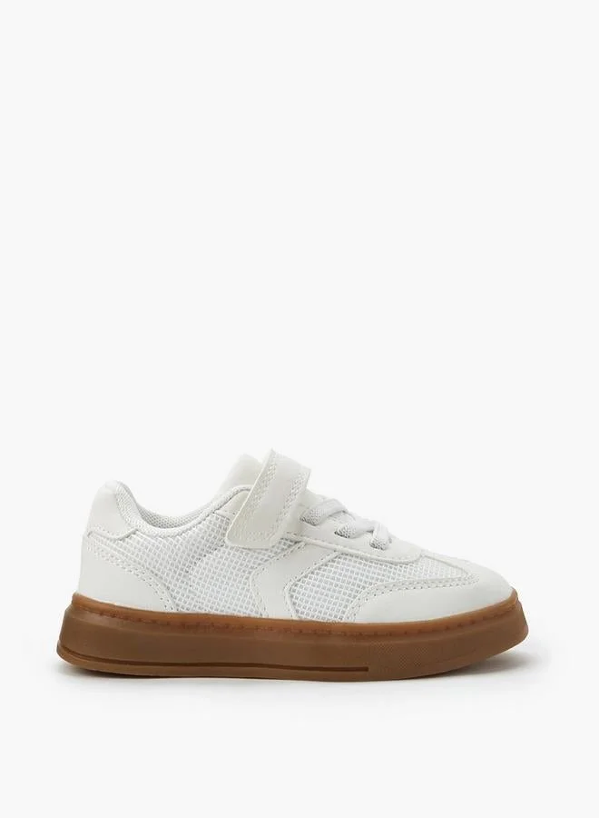 JUNIORS Girls Hook & Loop Ankle Sneakers