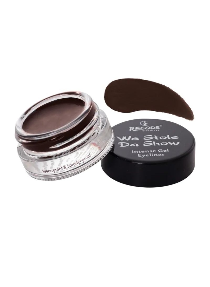 Recode Gel Eyeliner | We Stole Da Show | Brown | 5 Gms - Image 1