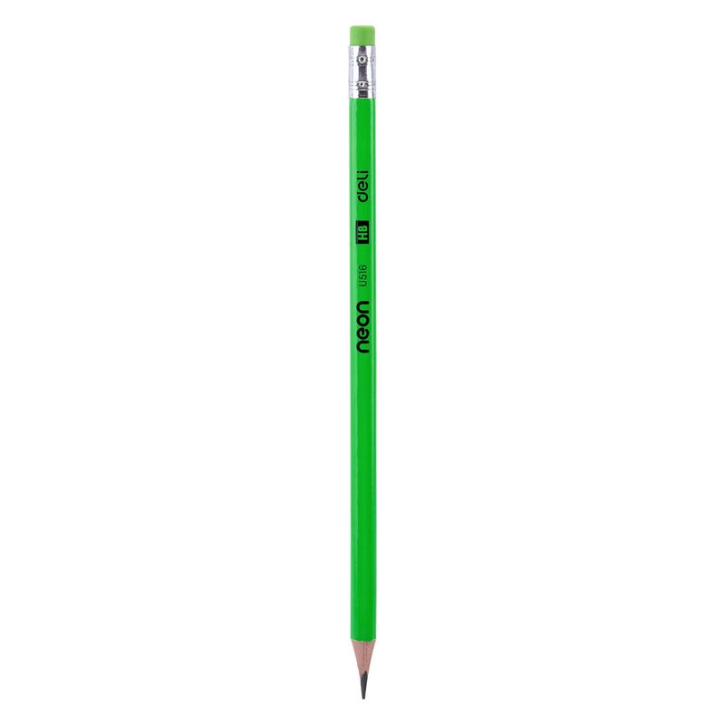 Deli Deli HB Graphite Pencil Writing Drawing Sketching Pencil Strong Triangular Grip Pencils for Beginners Students Soften Basswood Stationary Item PreSharpened Best gift for kids 30 Piece - Image 2