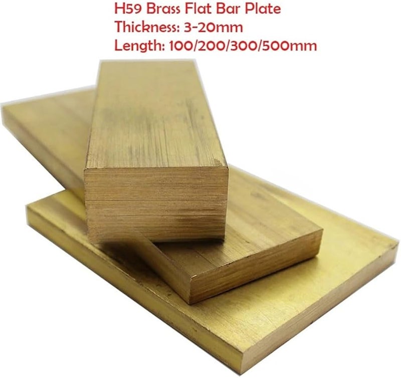 شريط نحاسي مسطح 3x40 مم، طول 500 مم، صفيحة معدنية صلبة من النحاس النقي - Image 3