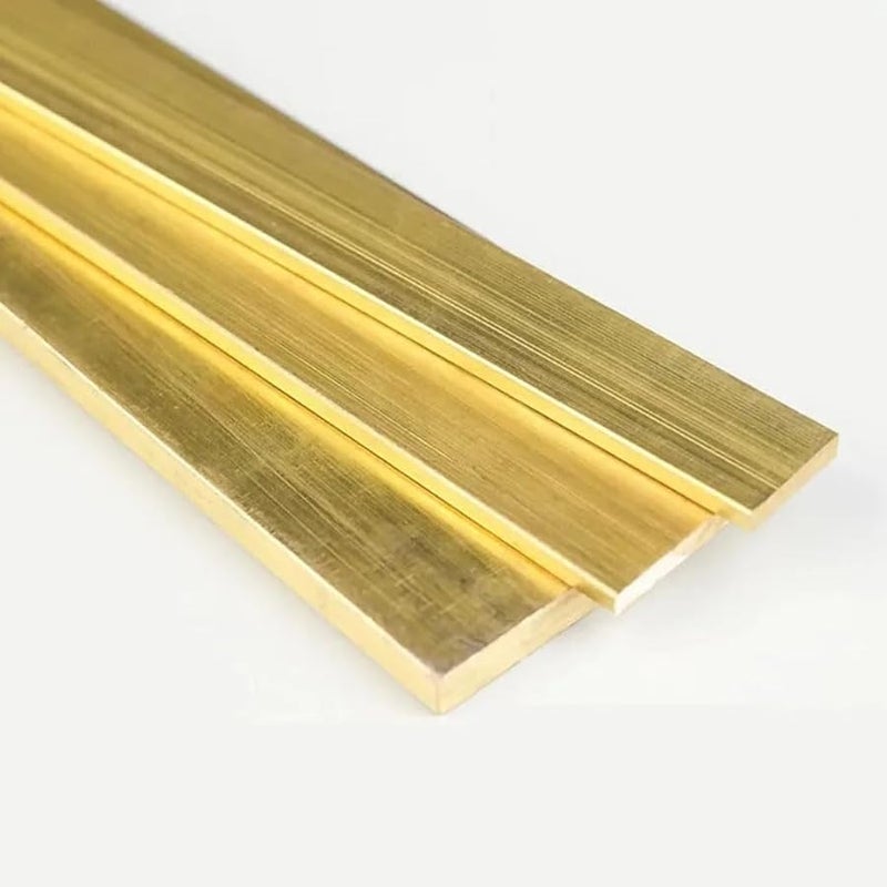 شريط نحاسي مسطح 3x40 مم، طول 500 مم، صفيحة معدنية صلبة من النحاس النقي - Image 1