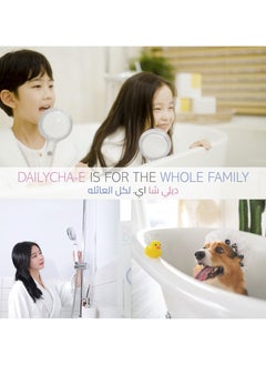 DailyCha-E ACF Filter - Shower Filter with High Density Activated Carbon Fiber - Up to 99.9% Antibacterial Activity - Water Filter for Removal of Heavy Metals, Chemical Byproducts, and Odor  - Image 2
