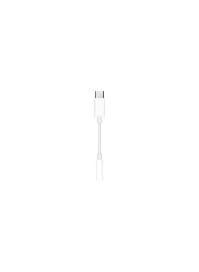 CATANES - ( Compatible for iPhone 15 Pro Max and iPhone 16 Pro Max ) USB C to 3.5mm AUX Jack Adapter Type C to Headphone Jack Adapter / White Colour - Image 1