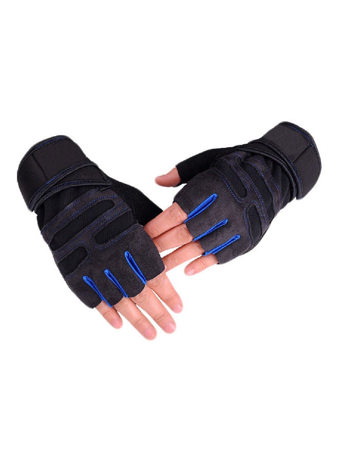 NIBEMINENT Sport Dumbbell Fitness Breathable Anti-slip Half Finger Protection Unisex Gloves 20*10*20cm  - Image 1