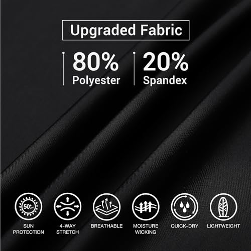ADOREISM Men's Rash Guard Long Sleeves Splice UPF 50+ BJJ Jiu Jitsu Rash Guard Compression Swimming Shirts (Trochilus, 2XL) - Image 5