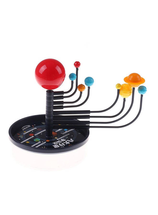 NIBEMINENT DIY Eight Planets Solar System Model Assembling Teaching Aids Kids Education Toy 20 x 10 20cm