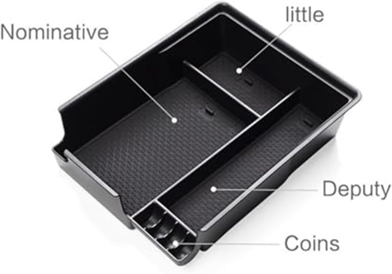 DEMULAX Car Center Console Armrest Storage Box for Hyundai Palisade - Image 2