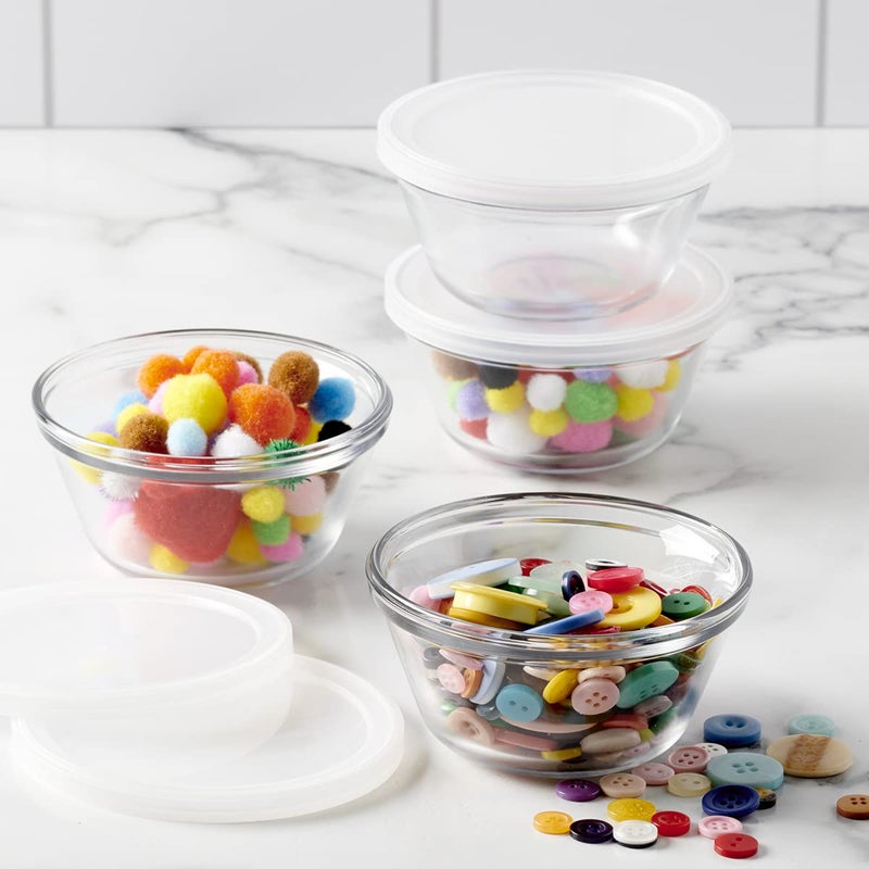 أنكور هوكينغ مرساة Hocking Custard Cups 6 أونصة مع مجموعة من 4 - Image 5