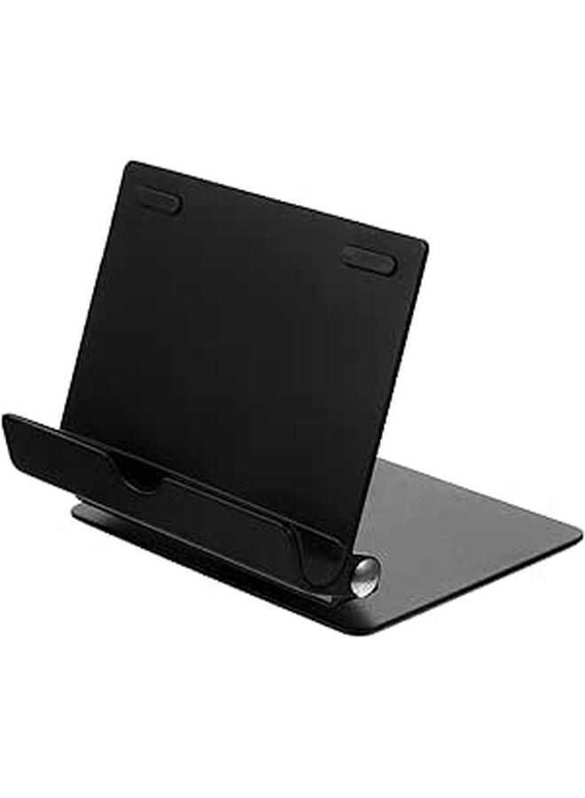 Universal Aluminum Alloy 360 Rotating Foldable Phone Stand Holder for Bed Desk Tablet - Image 1