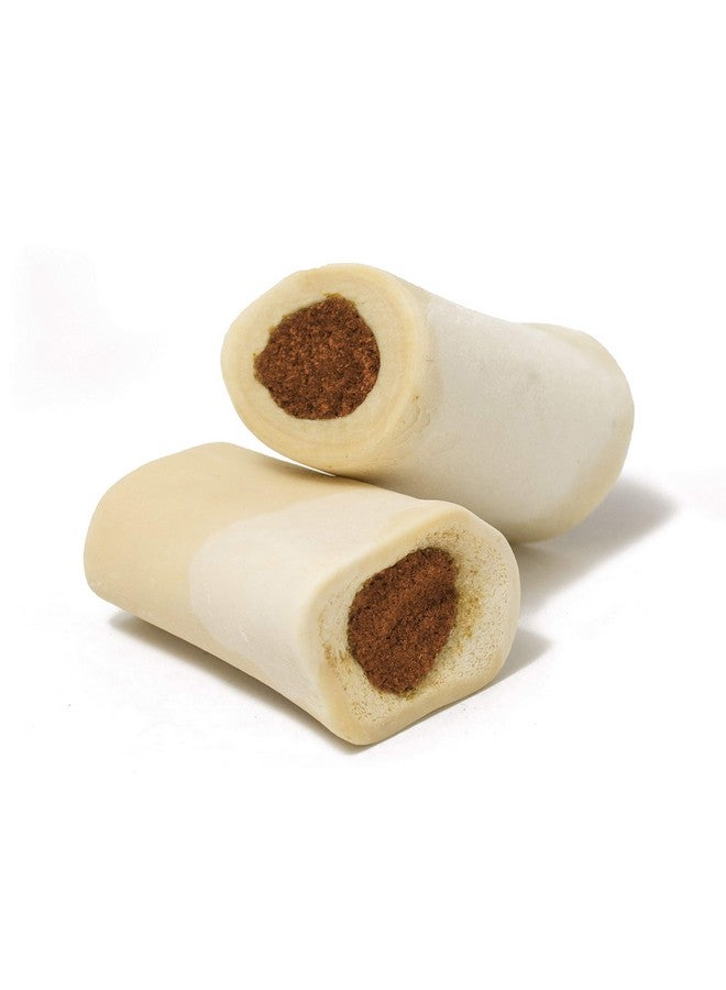 كاديت عظم قصبة الساق المحشو من كاديت - سهل الهضم، غني بالبروتين، عظم مضغ للكلاب طويل الأمد للمضغ العدواني، يدعم صحة الأسنان - بنكهة عصا التنمر، حجم كبير (1 قطعة) - Image 4