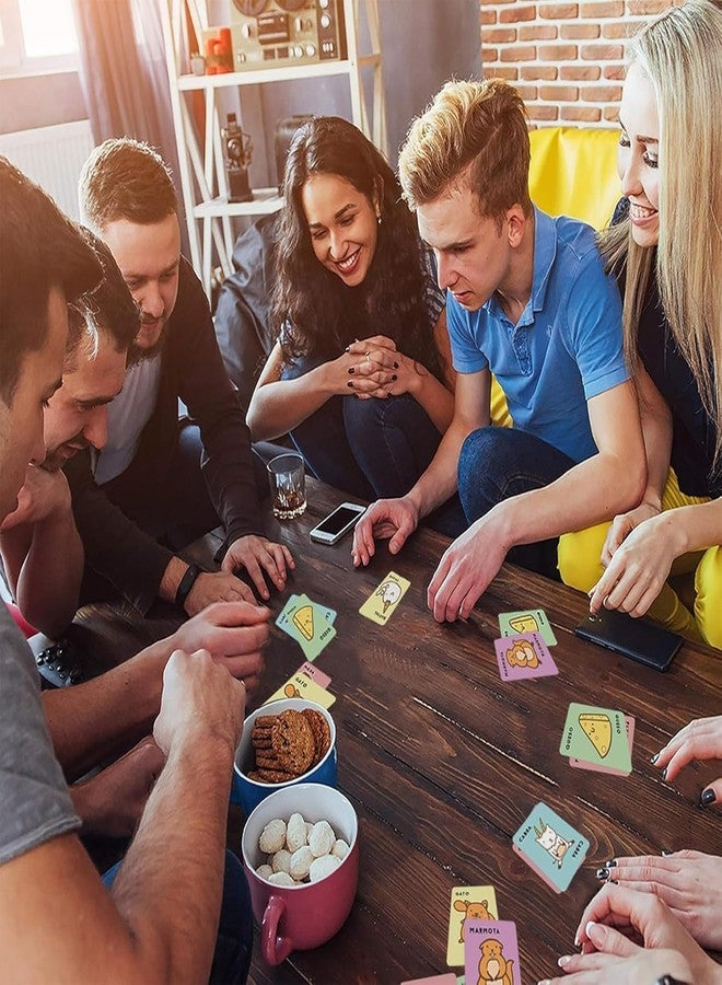 DIGIVEENAL Family Board Games for Adults and Kids - Ages 14 and up, 2 to 8 Players (Taco Cat Goat Cheese Pizza Card Game) - Image 4