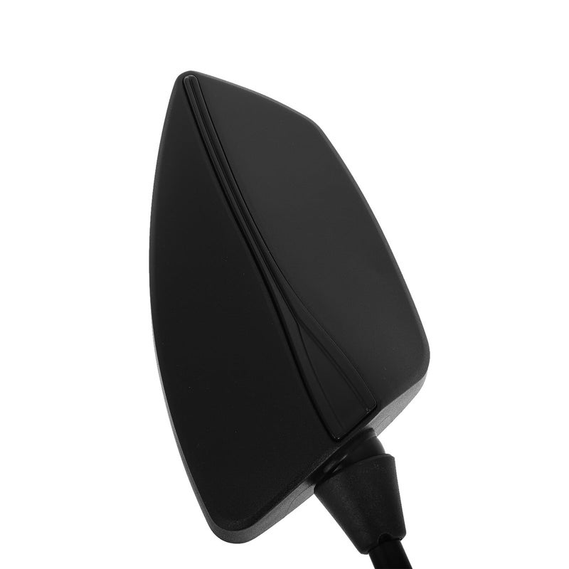 Black Motorcycle Rearview Side Mirrors 2pcs Compatible with Scooter and Electric Bike - Image 4
