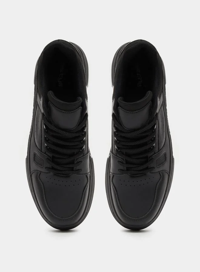 Styli Skateboard Platform Sole Sneakers
