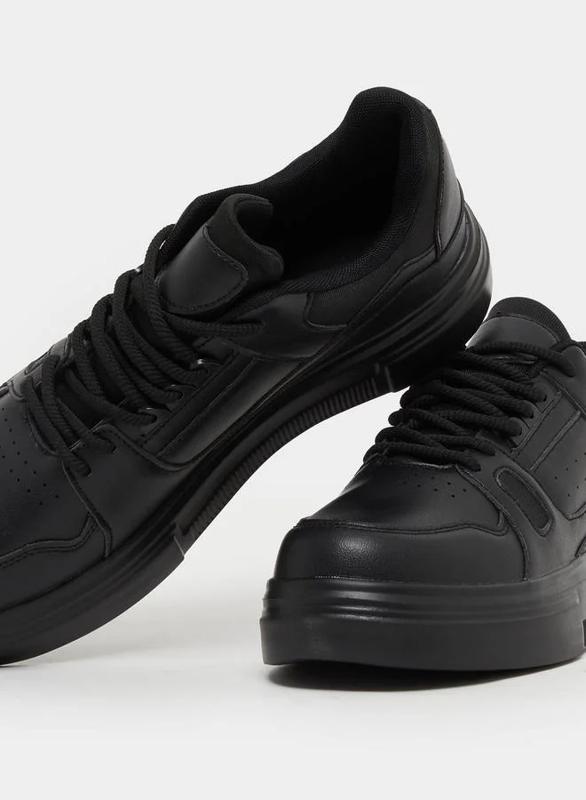 Styli Skateboard Platform Sole Sneakers