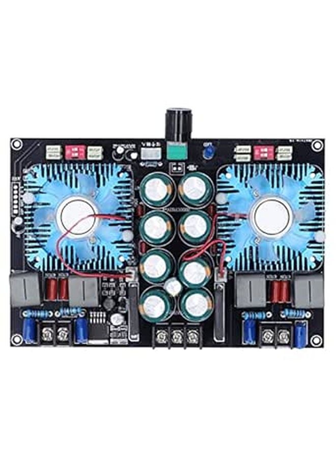 2 Channel 420W Digital Amplifier Board Module with Cooling Fan TDA8954TH Chip - Image 1