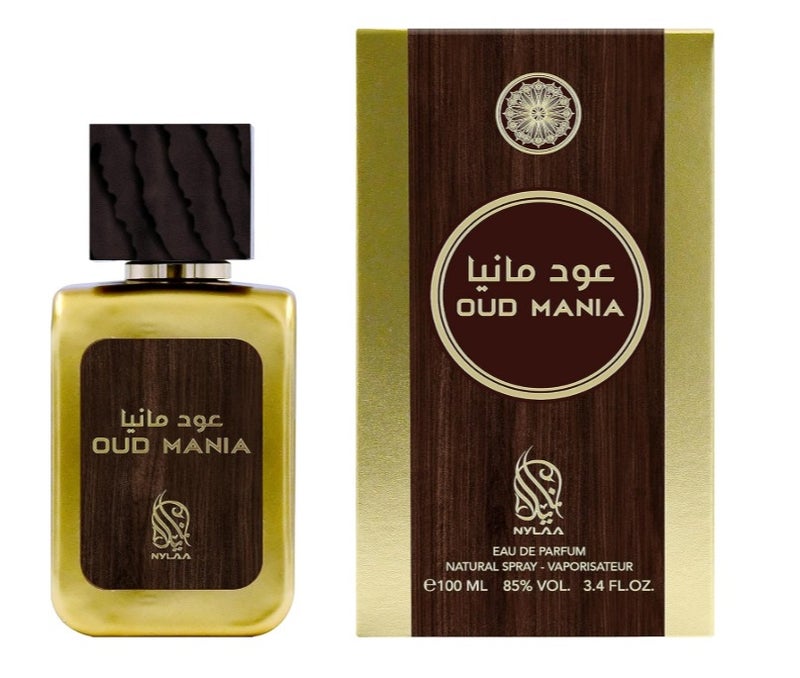 NYLAA Oud Mania Eau De Parfum For Unisex - 100 ML - Image 2