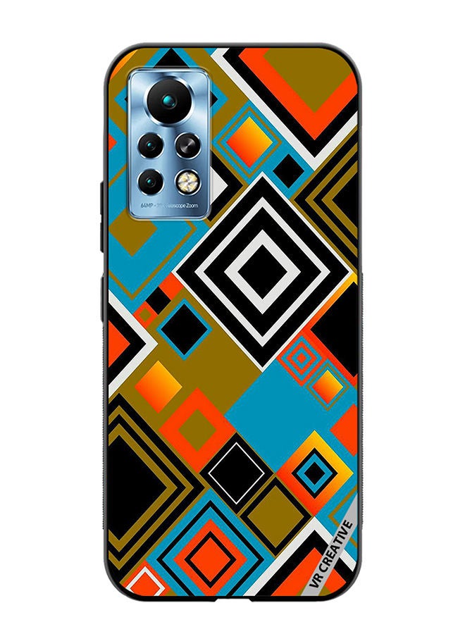VR CREATIVE Protective Case Cover For Infinix Note 11 Pro Texture Design Multicolour - Image 1