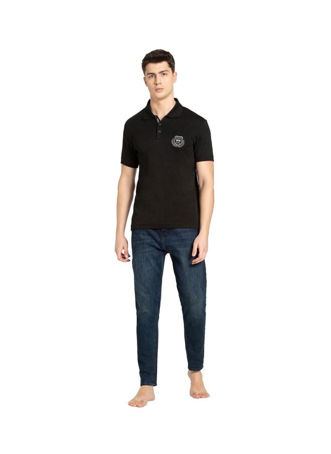 JOCKEY - Jockey 3911 Men Super Combed Cotton Rich Solid Half Sleeve Polo T Shirt - Image 1