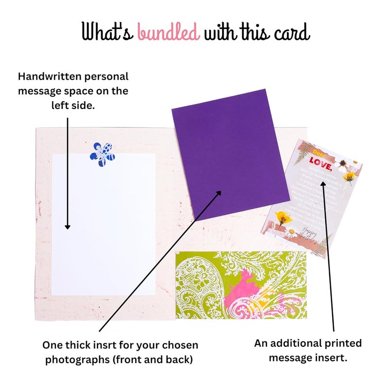 Natal Crafts handmade Happy Birthday love greeting card for your loving husband/wife/boyfriend/girlfriend/fiance/fiancee | Special happy birthday gift for love (card size: 7 inch x 10 inch) - Image 3