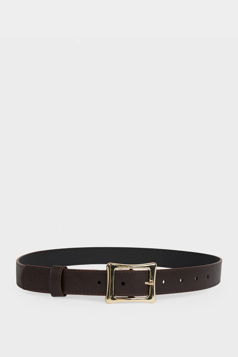 Defacto  Woman Faux Leather Jean Belt for Women | Best Price UAE
