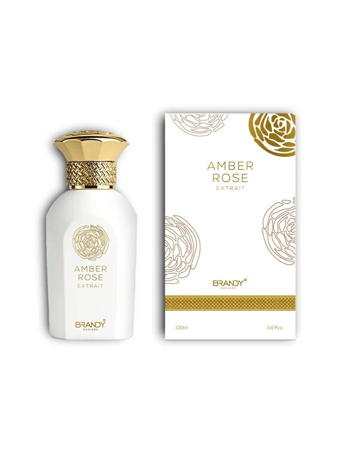 براندي ديزاينز عطر أمبر روز إكستريت دي بارفان للجنسين – 100 مل - Image 1