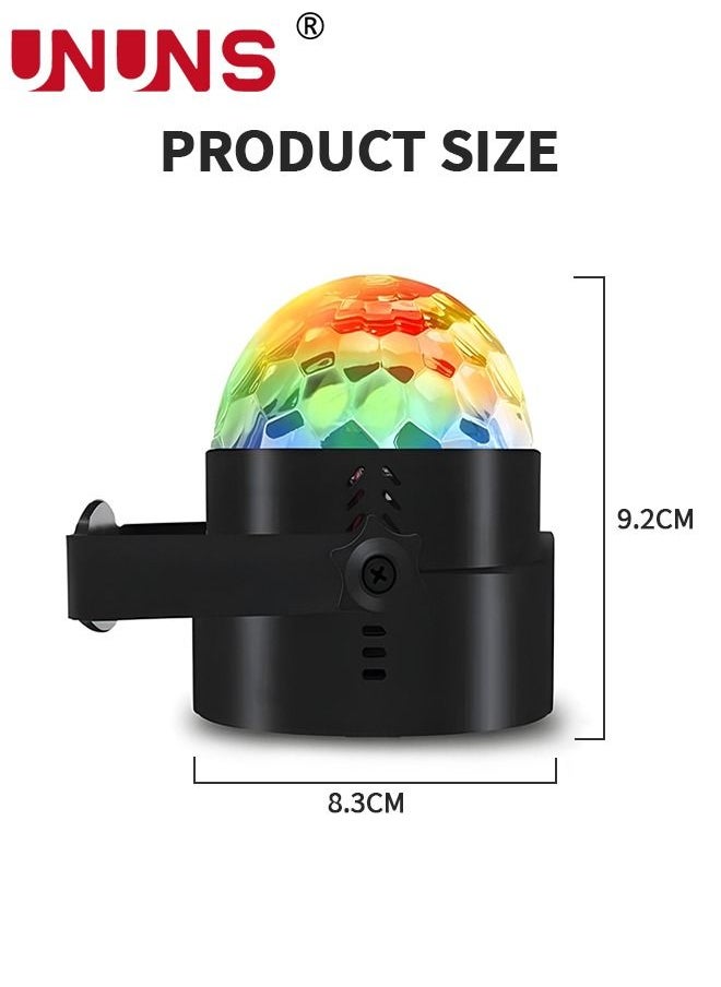 LED Magic Ball Light,7 LED Colors Effect Light Projector With Remote Control And Sound Activated,Disco Lights Party Lights For Gift Club Birthday