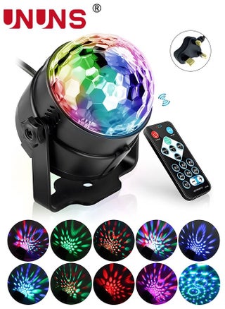 LED Magic Ball Light,7 LED Colors Effect Light Projector With Remote Control And Sound Activated,Disco Lights Party Lights For Gift Club Birthday - pzsku/Z1AC28A4C2068C5D85341Z/45/_/1687602583/b0467554-5d15-4363-b3f5-920892ad1fd3