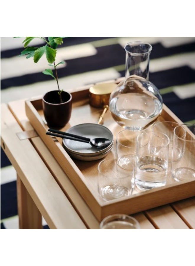 Tray, oak/veneer, 47x32 cm