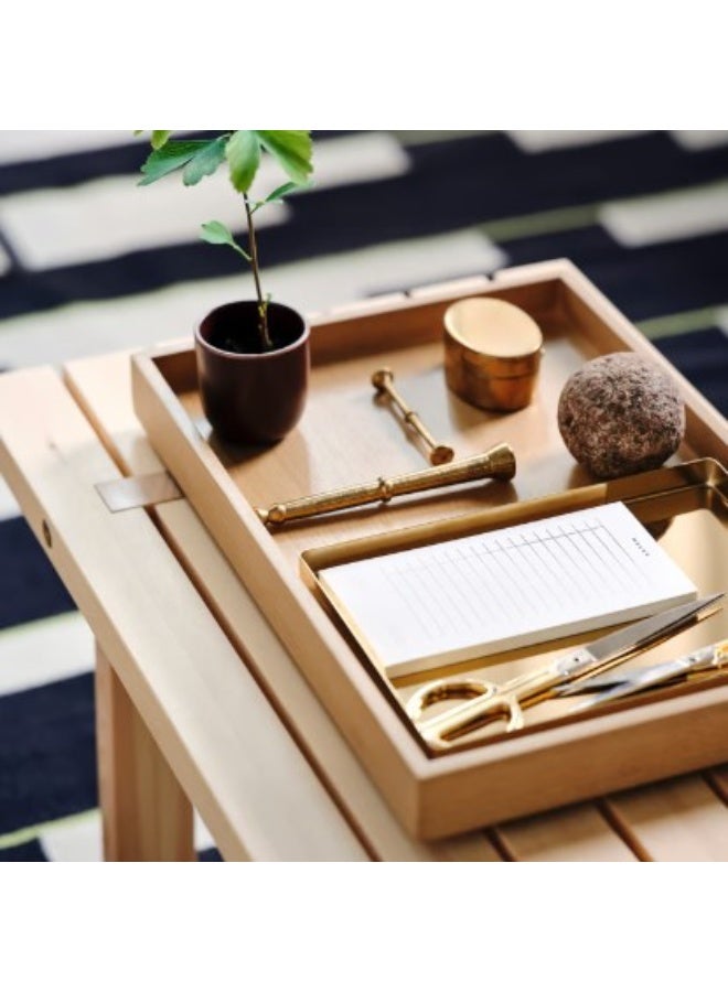 Tray, oak/veneer, 47x32 cm