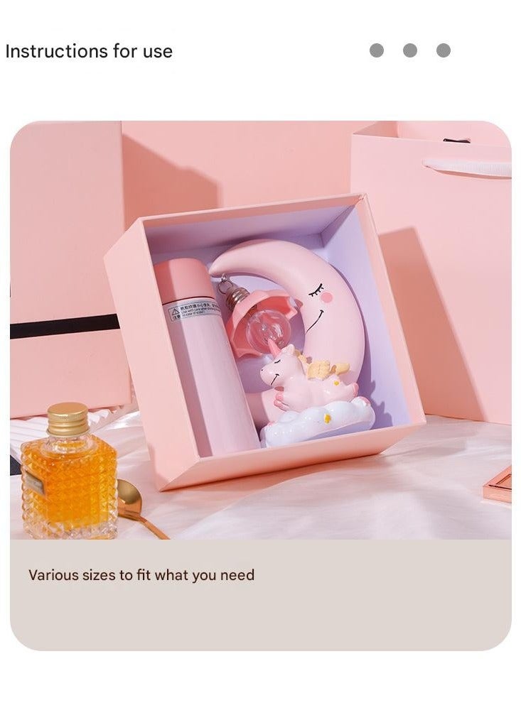 PEI  AN Pink Premium Gift Box for Cosmetics & Perfume – Elegant Luxury Makeup Box with Ribbon Bow, Romantic Valentine’s Day & Special Occasion Gift Packaging（4 Pieces）  - Image 4