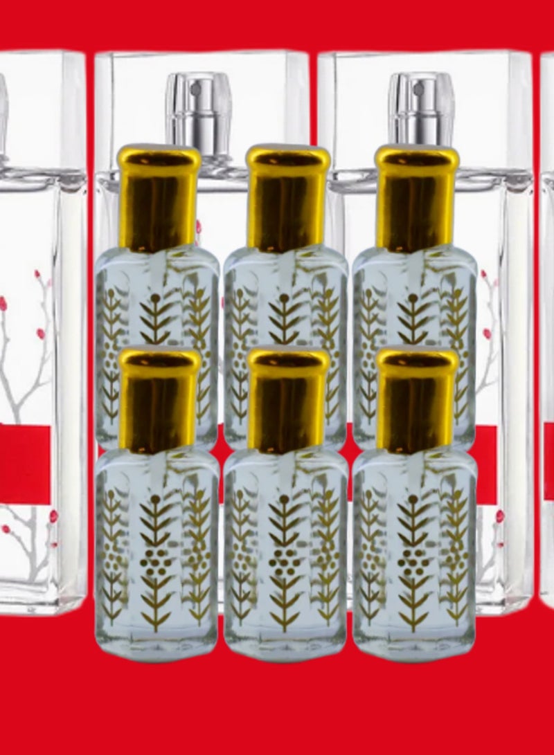 6 Pieces In Red Essential Oil For Women Original Clear 12 Ml