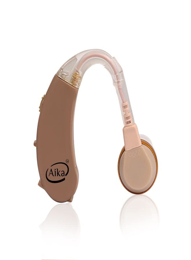 Aika BTE Hearing Aid Instrument Personal Sound Amplifier Suitable for up to 60% Hearing Loss All Ages People (Model-V-168, With 3 Month Warranty, For Single Ear) - Image 2