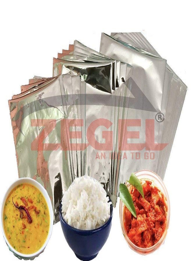 ZEGEL Aluminium Foil Pouch, 8x11 Inch, 1 Kg Pack of 100 - Image 1