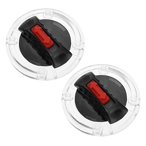 Micro Traders 1 Pair Helmet Shield Lock Motorcycle Helmet Visor Clip Lenses Rotate Switch Compatible with LS2 Helmet Lens FF370 FF396 FF394 FF358 FF386 FF387 FF310 OF569 OF578 - Image 1